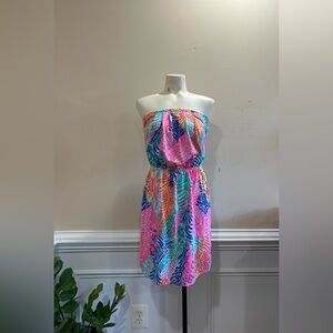 Lilly Pulitzer Printed Strapless Dress